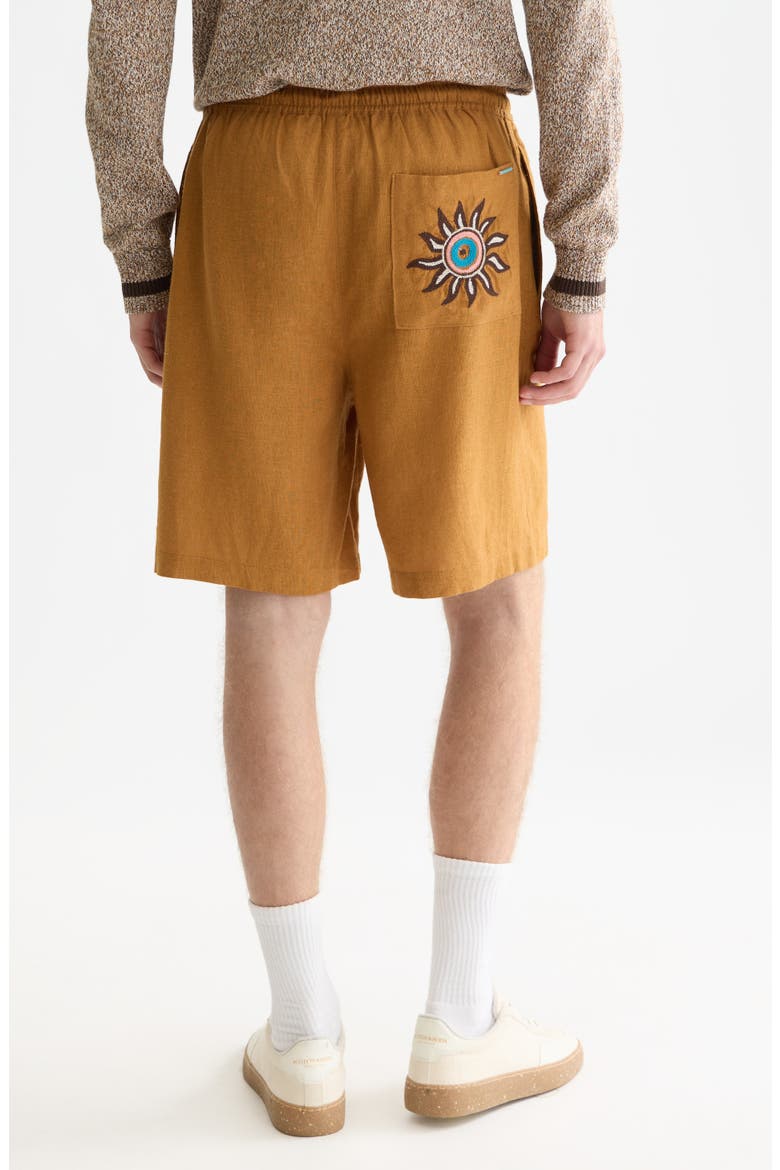 Wide Fit Bermuda Shorts, Alternate, color, CATHAY SPICE