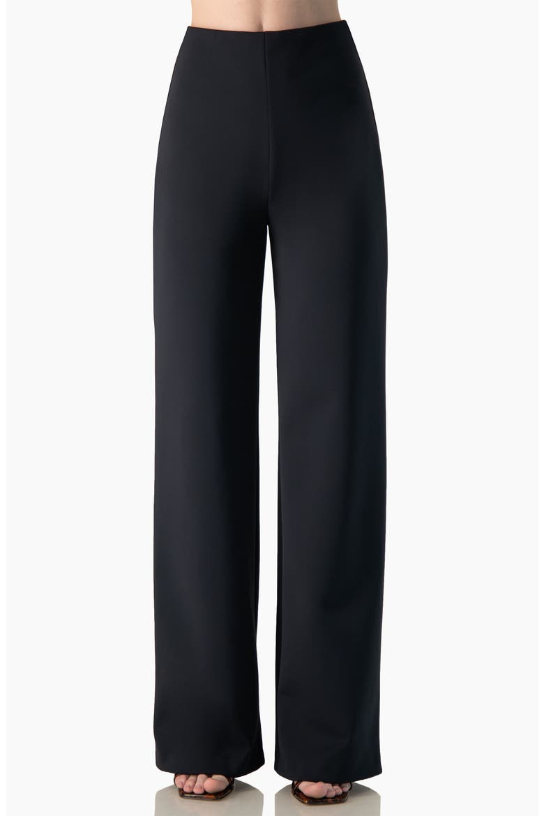 Streamlined Straight-Leg Pants, Main, color, Navy Blue