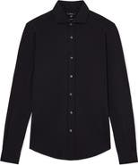 Reiss Dasilva Regular Fit Cotton Button-Up Shirt