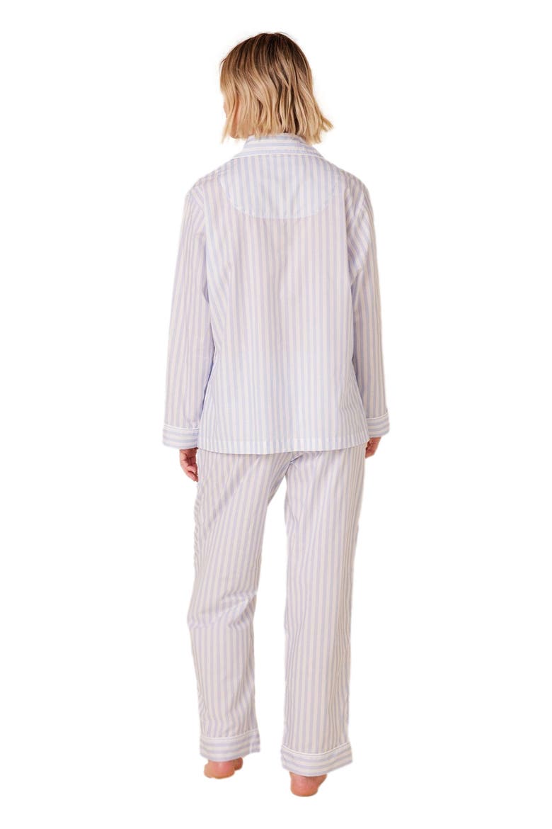 Luxe Pima Pajama, Alternate, color, Classic Stripe Blue