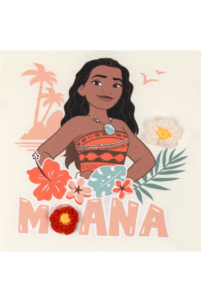 Moana 2-Piece Tee and Leggings Set, Alternate, color, Moana Ivory Peach
