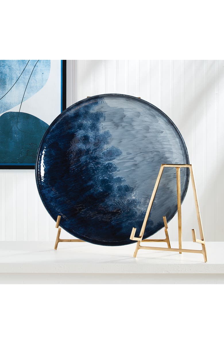 Napa Home & Garden Azul Decorative Plate, Alternate, color, 