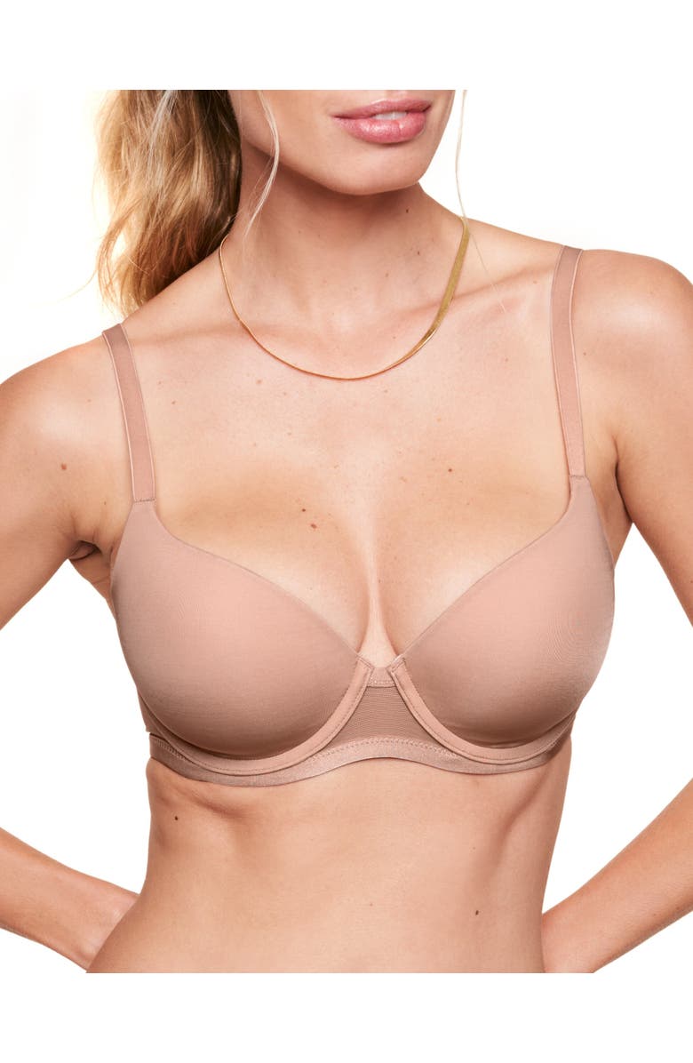 Adore Me Fallon Contour Full Coverage Bra, Main, color, Medium Beige