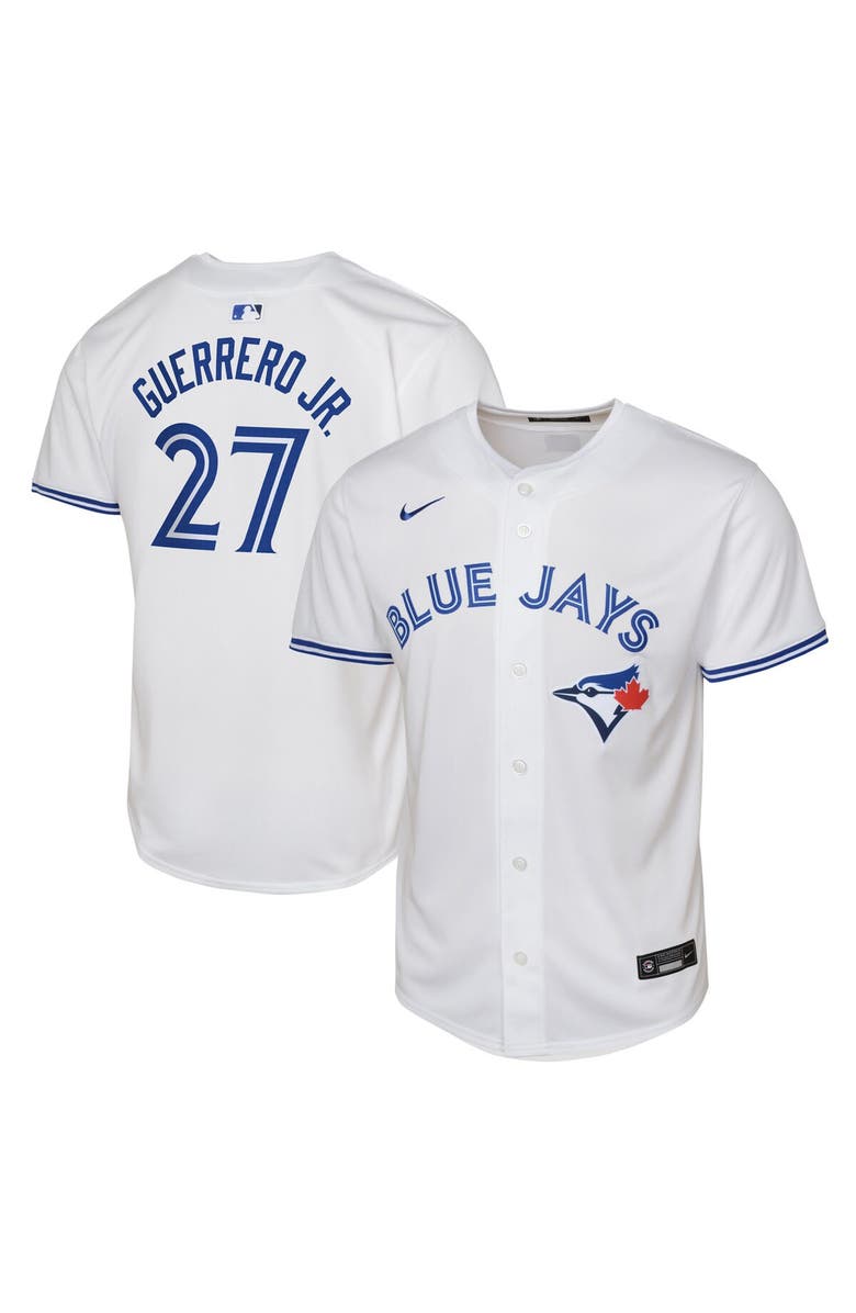 Nike Youth Nike Vladimir Guerrero Jr. White Toronto Blue Jays Home Limited Player Jersey, Main, color, 