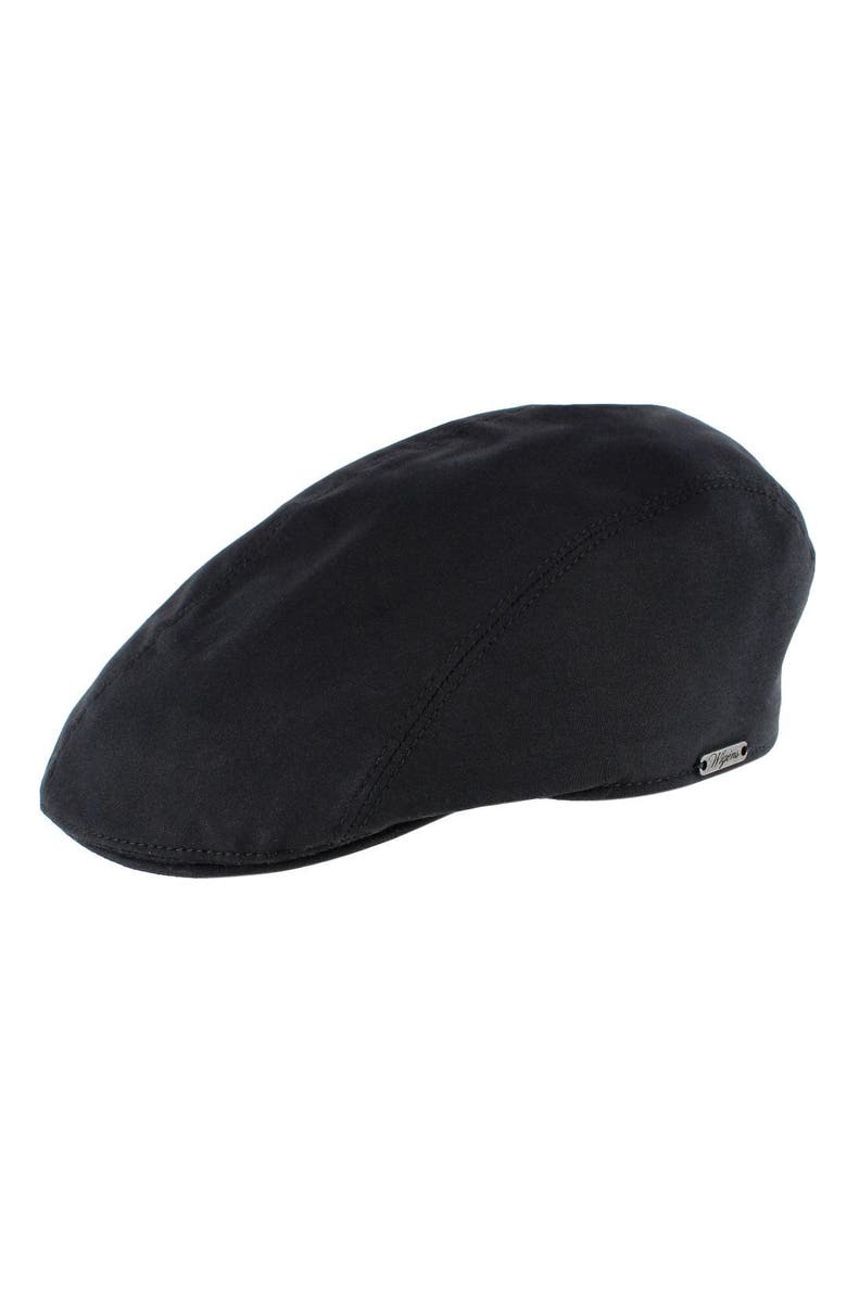 Wigens Men's Water Resistent Ivy Modern Cap, Main, color, Black