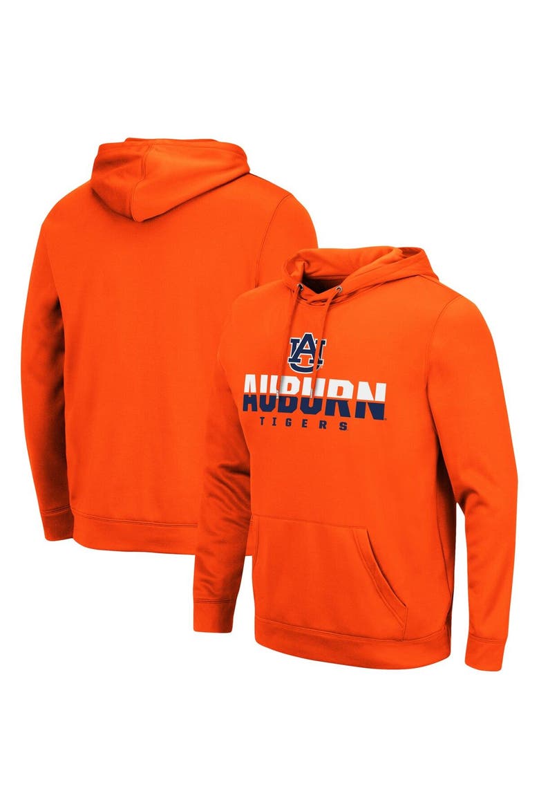 Men's Colosseum Orange Auburn Tigers Lantern Pullover Hoodie, Main, color, Orange