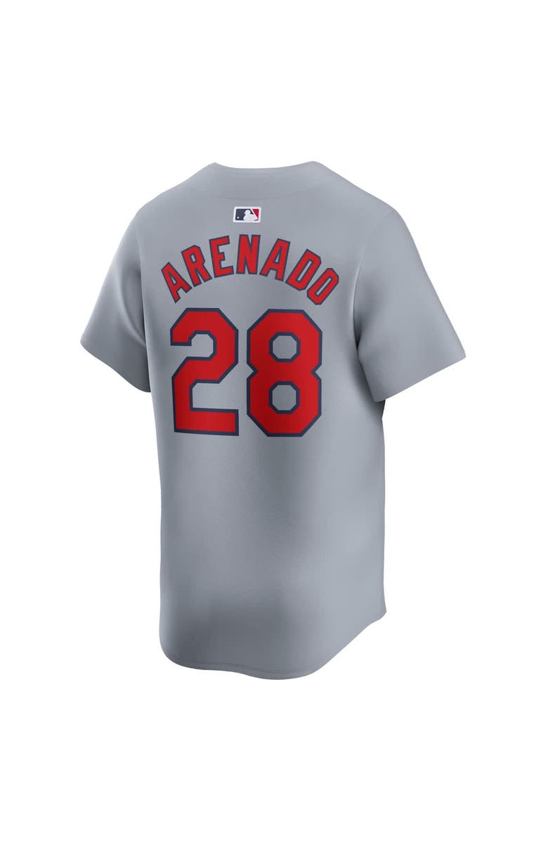 Nike Men's Nike Nolan Arenado Gray St. Louis Cardinals Away Limited Player Jersey, Alternate, color, Gray