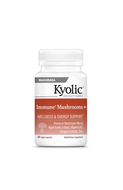 Immune Mushroom Supplement for Wellness and Energy Support(60 capsules)