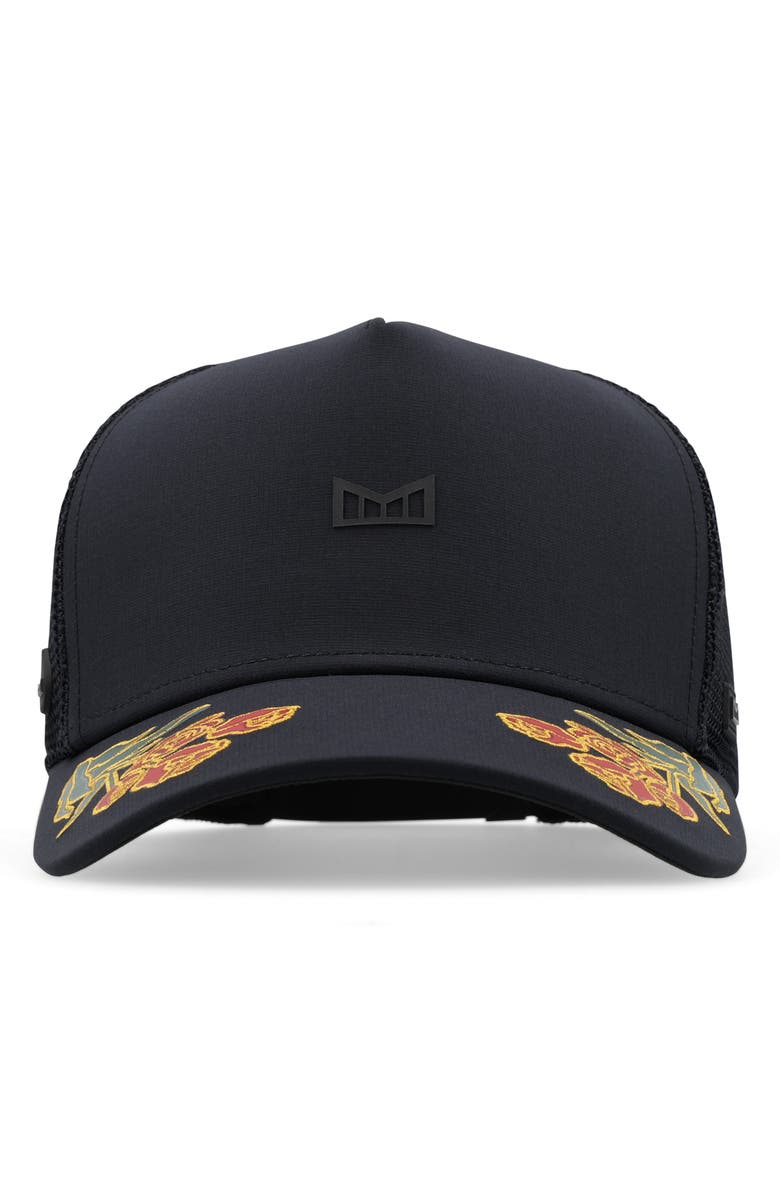 Melin Odysea Hytdro Hoedown Snapback Ball Cap, Alternate, color, Black