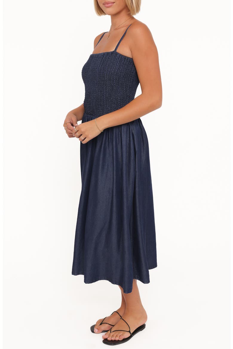 Arnika Midi Sundress, Alternate, color, BLUE