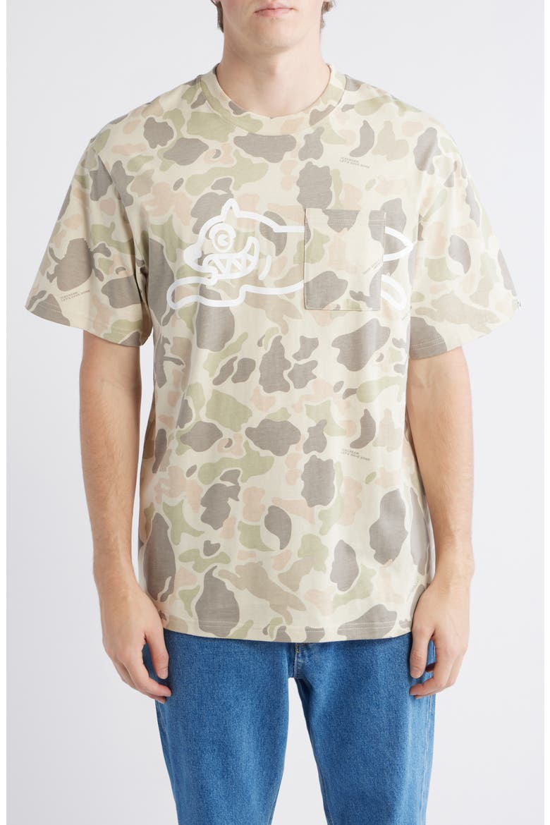 Biggie Graphic T-Shirt, Main, color, CAMO