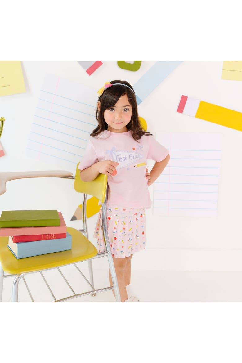 School Days Pencil Bow Headband, Alternate, color, Yellow