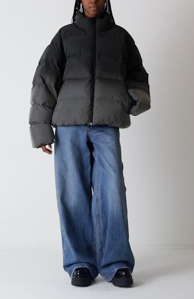 Alexander Wang Reflective Gradient Puffer Jacket | Nordstrom