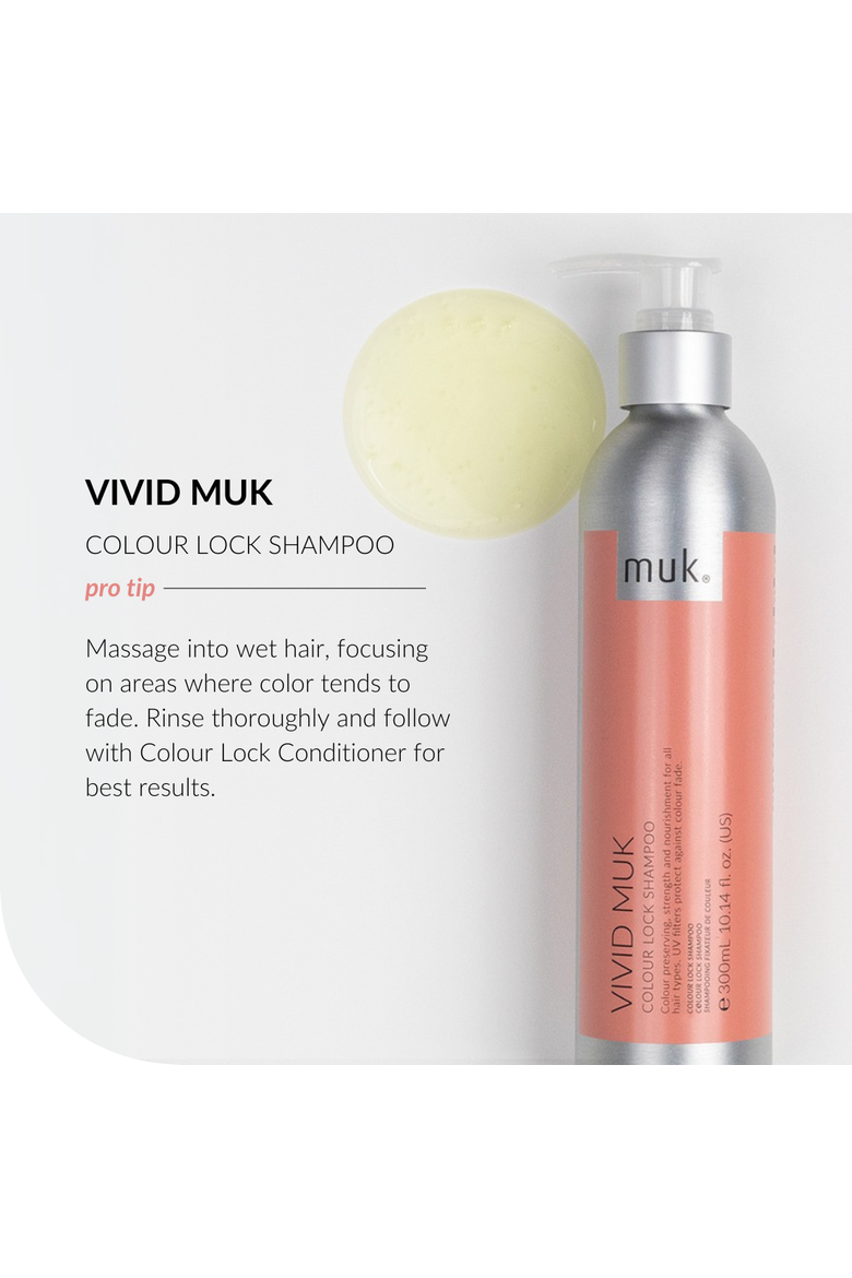 Vivid muk Colour Lock Shampoo, Alternate, color, 10.14 fl oz