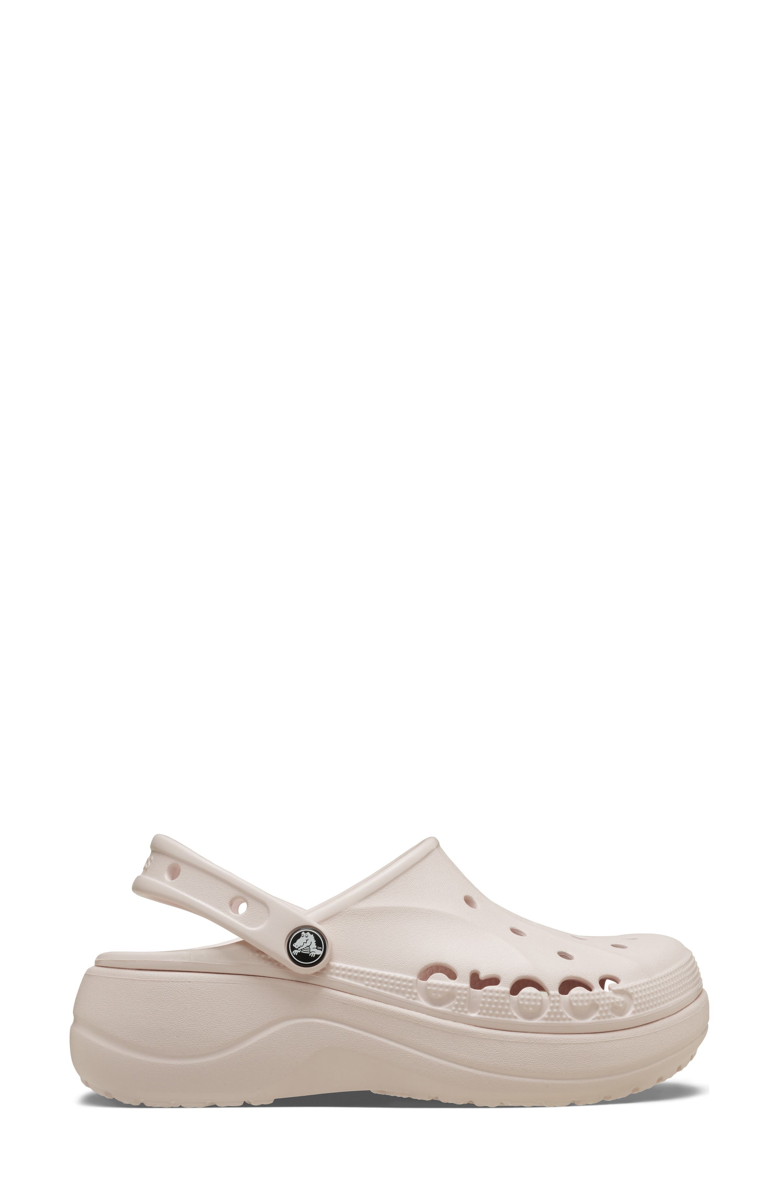 Baya Platform Clog, Alternate, color, BARELY PINK