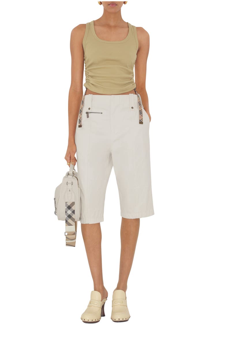 Burberry Festival Cotton Blend Tank Top, Main, color,