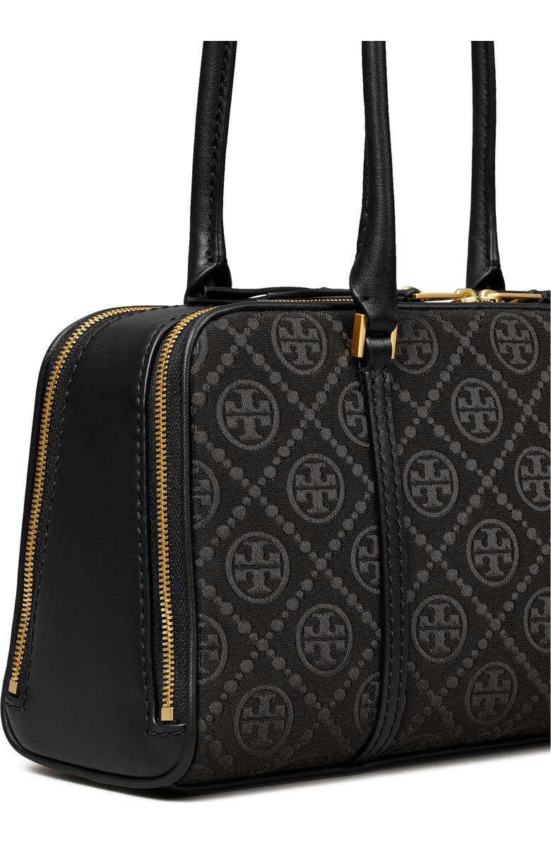 Tory Burch T Monogram Small Marshmallow Leather Satchel, Alternate, color,