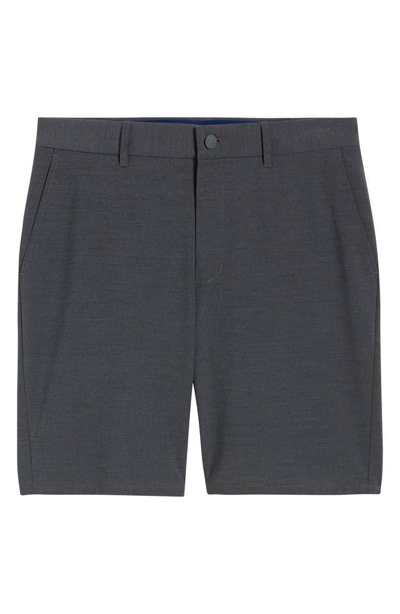 johnnie-O Mulligan Performance Chino Shorts, Alternate, color, Black