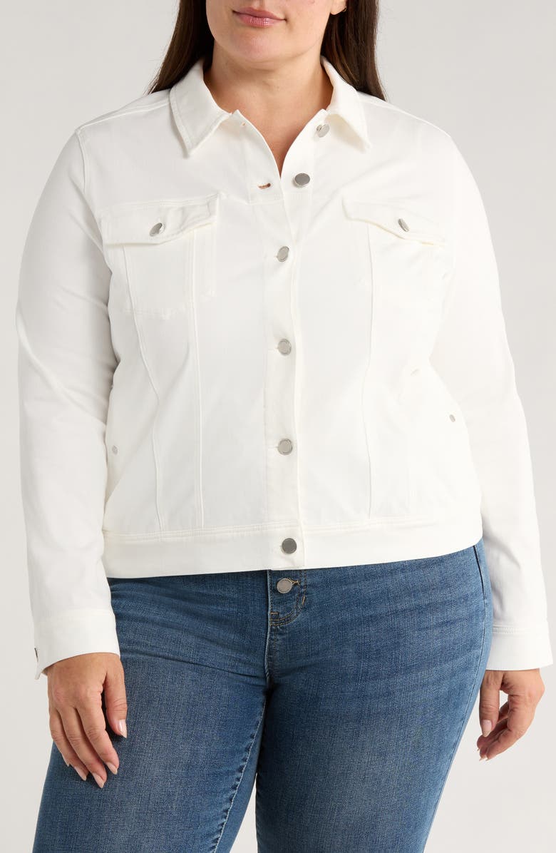 Liverpool Los Angeles Classic Denim Jacket, Alternate, color,