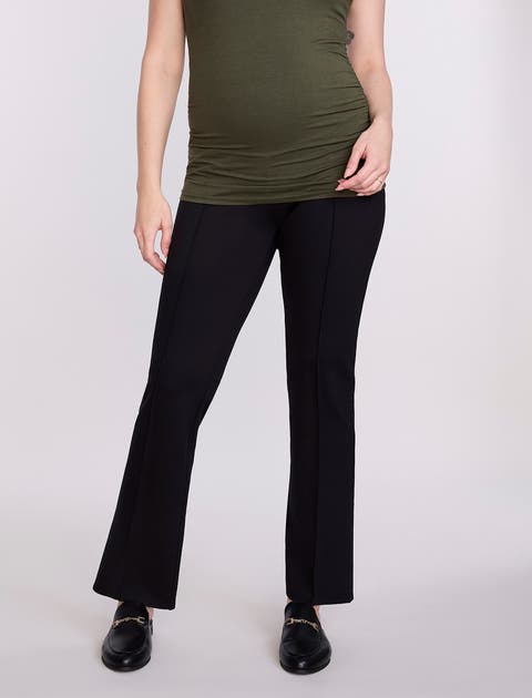 Secret Fit Over the Belly Full Length Ponte Pant