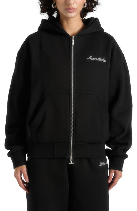 Unisex Signature Relaxed Fit Zip Hoodie