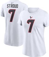 Nike Women's Nike C.J. Stroud White Houston Texans Player Name & Number T-Shirt