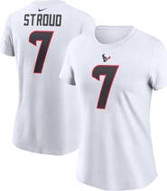 Nike Women's Nike C.J. Stroud White Houston Texans Player Name & Number T-Shirt
