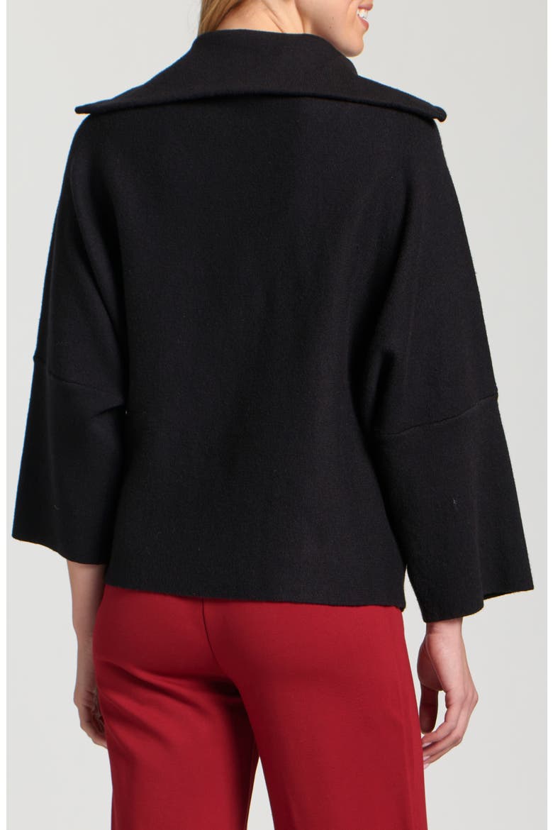 Half-Zip Pullover, Alternate, color, BLACK