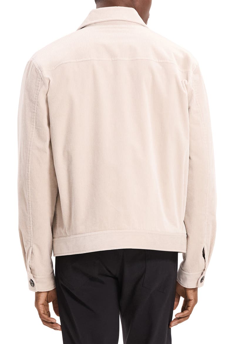 Perfect Corduroy Button-Up Jacket, Alternate, color, ALABASTER