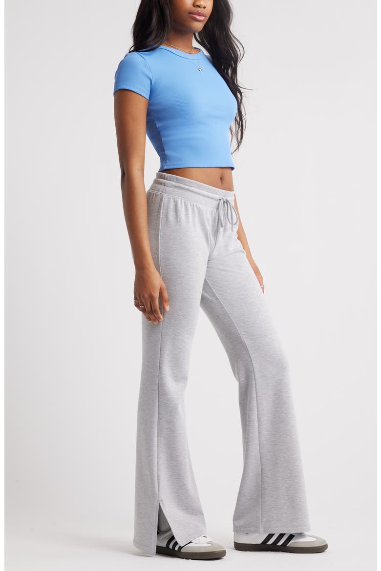 Compact Rib Crop Baby Tee, Alternate, color, BLUE STREAM