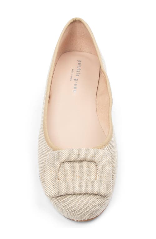 Patricia Green Riviera Pump In Natural Linen