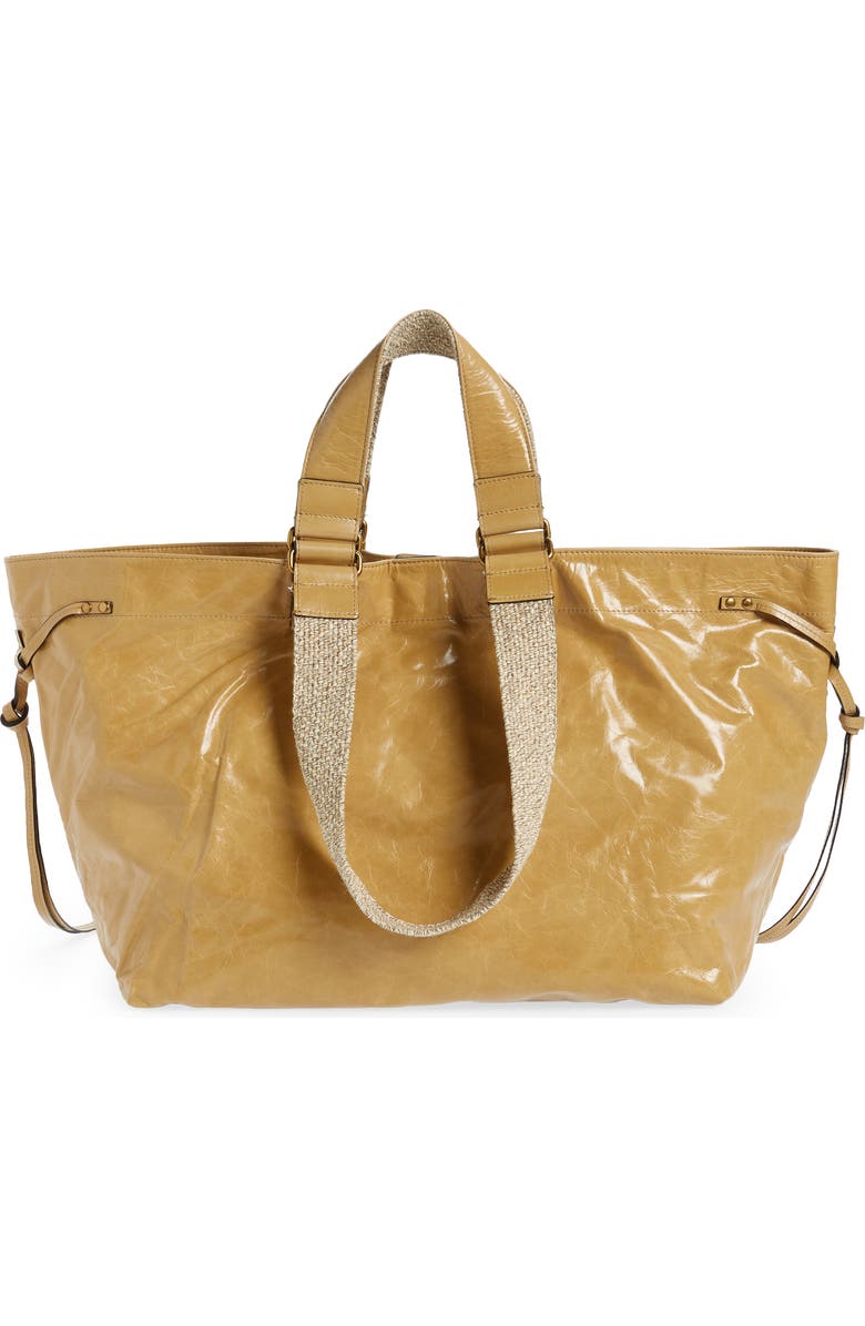 Isabel Marant New Wardy Leather Tote, Alternate, color,