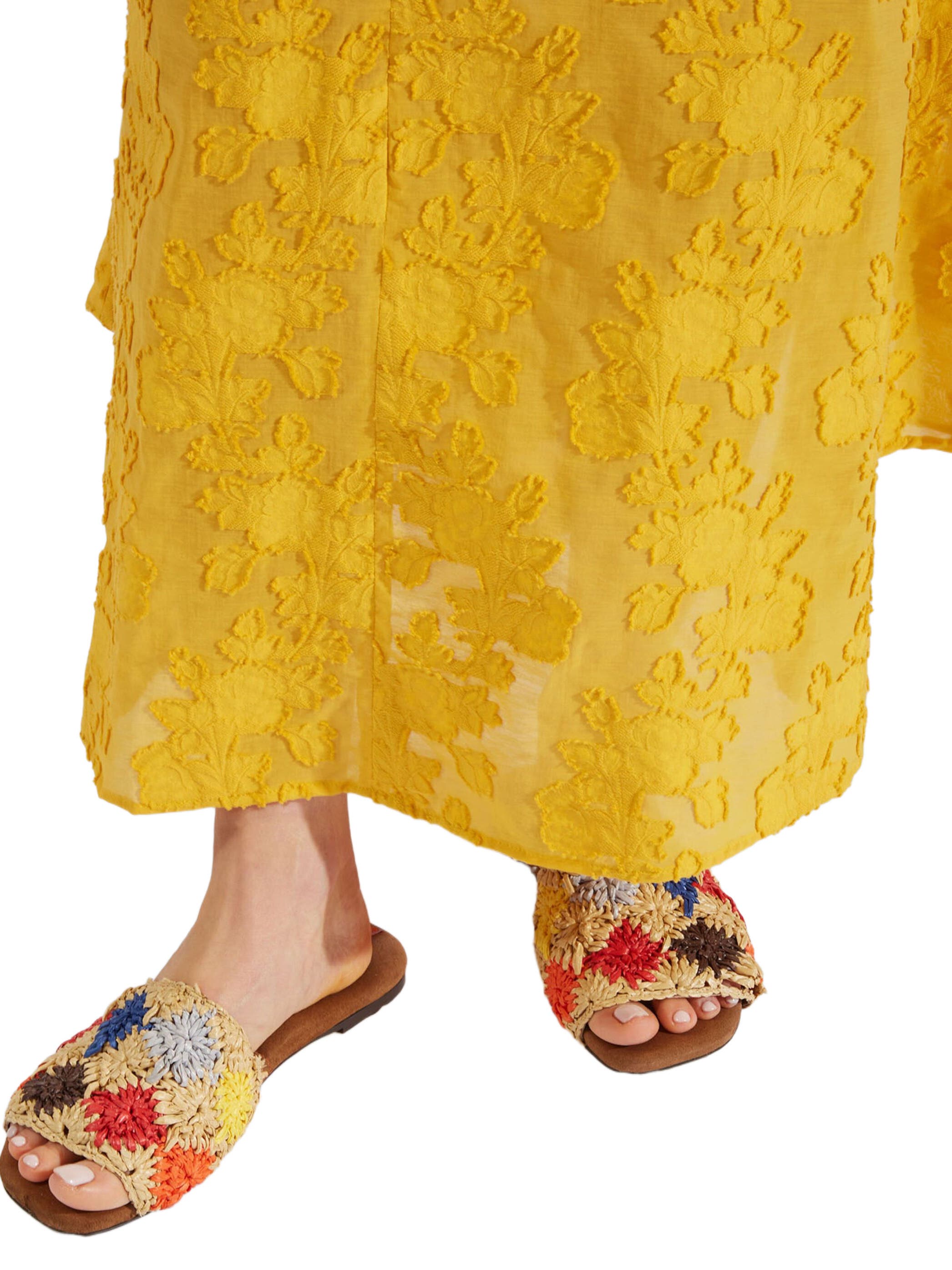 La DoubleJ Crochet Sandal Solid Grey, Alternate, color, Solid Grey