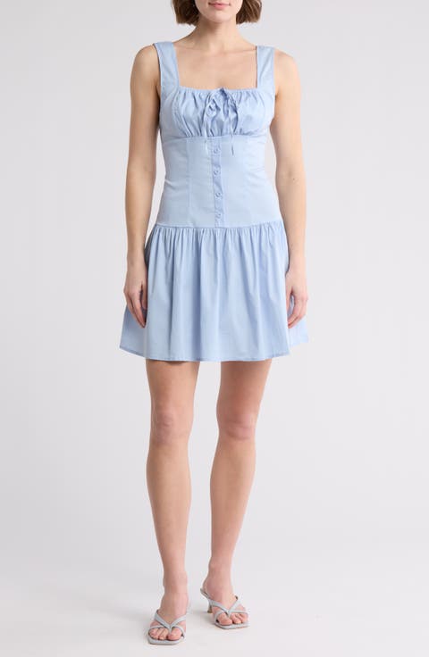 Sleeveless Poplin Dress