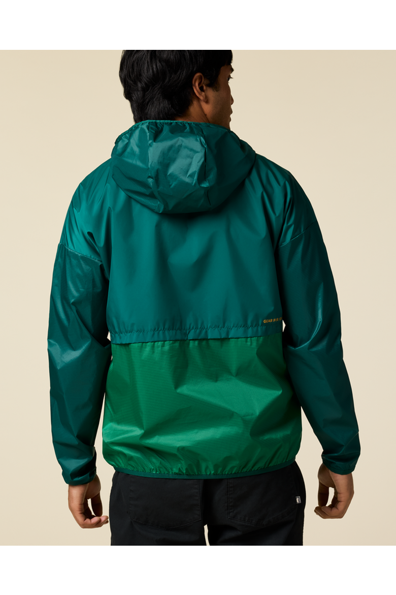 Teca Half-Zip Windbreaker - Men's, Alternate, color, Eat More Veggies
