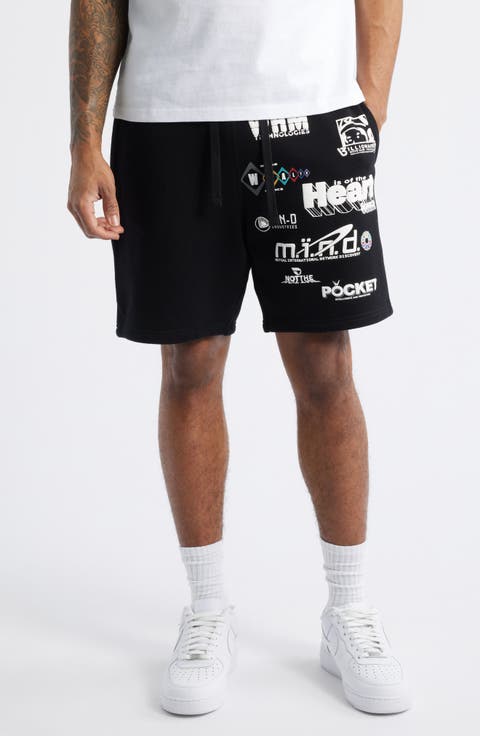 WHM Cotton Graphic Shorts
