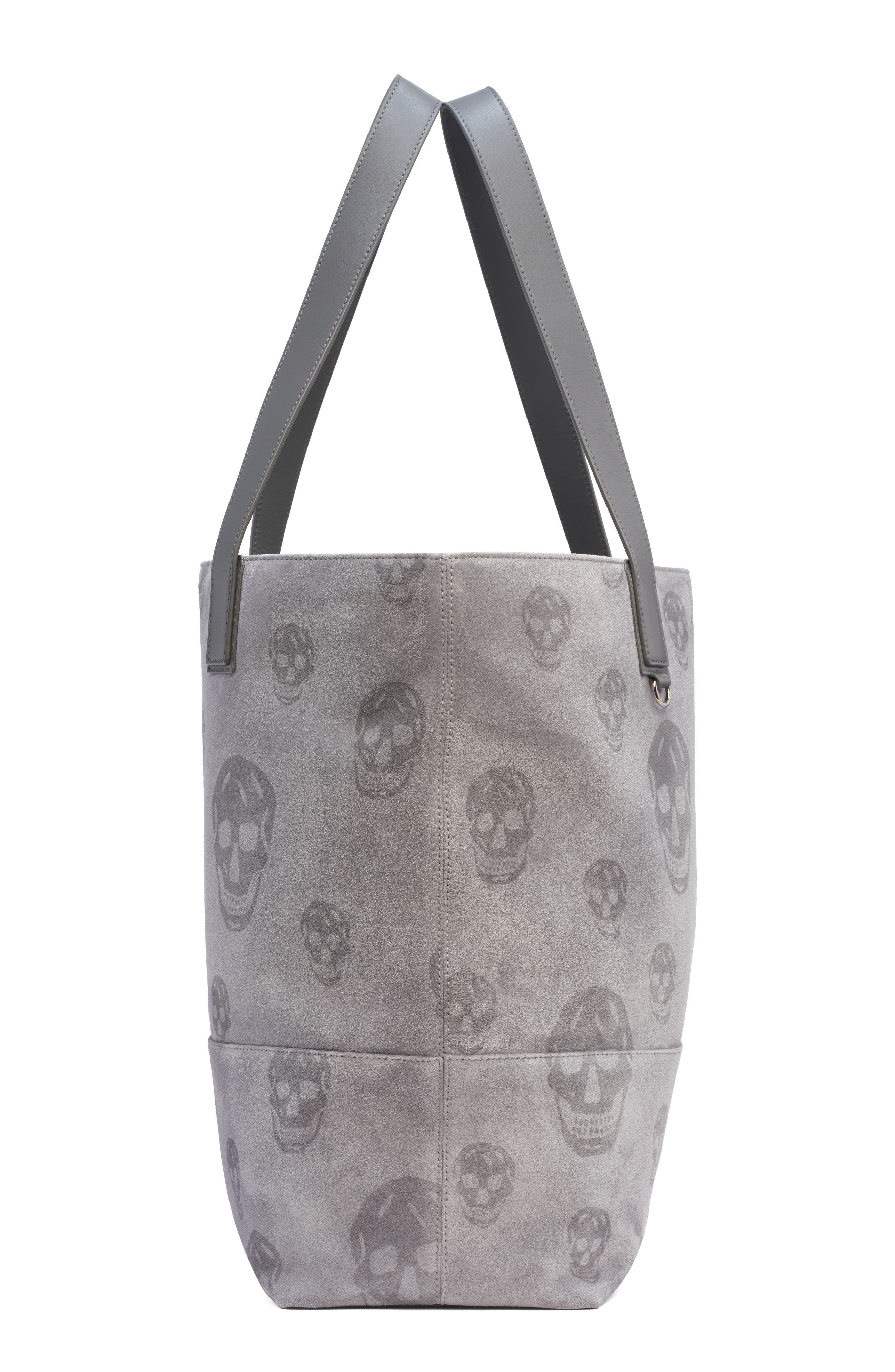 McQueen T-Bar Shopper, Alternate, color, Grey/ Dark Grey/ Silver