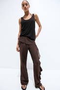 H&M Flounced Crinkled Pants