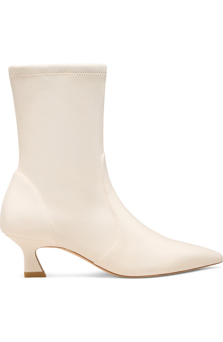 Stuart Weitzman Vinnie Bootie 50, Alternate, color, Cream.