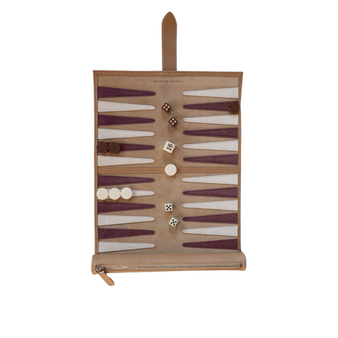 Travel Backgammon Board - Bordeaux