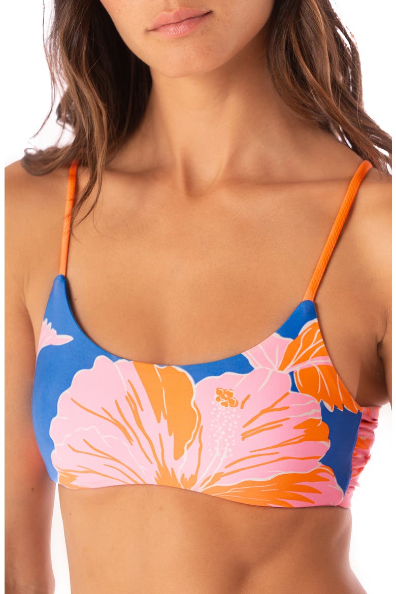 Magnolia Mirage Vienna Multifit Reversible Bikini Top, Alternate, color, BRIGHT BLUE