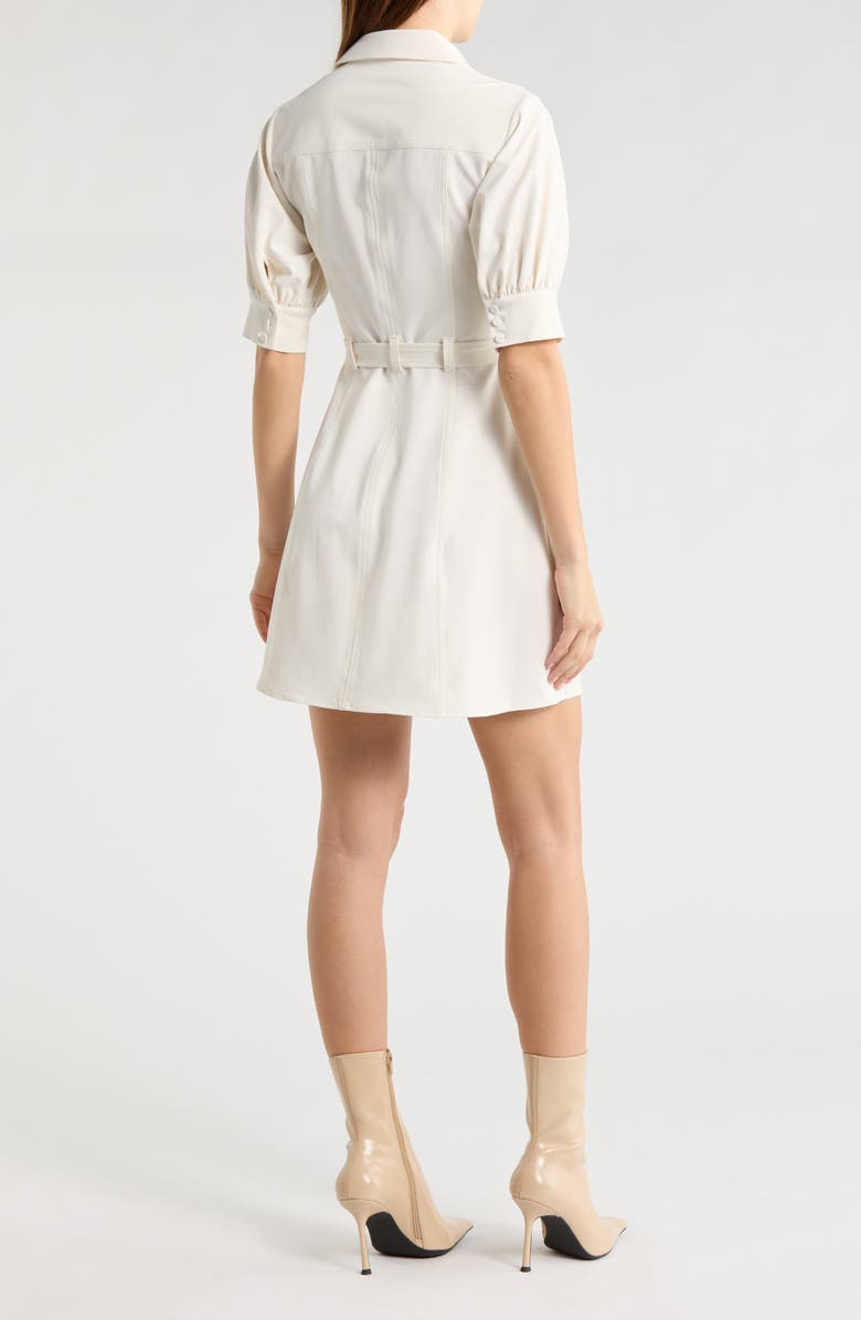 Cinq à Sept Zillah Shirtdress, Alternate, color, Ivory