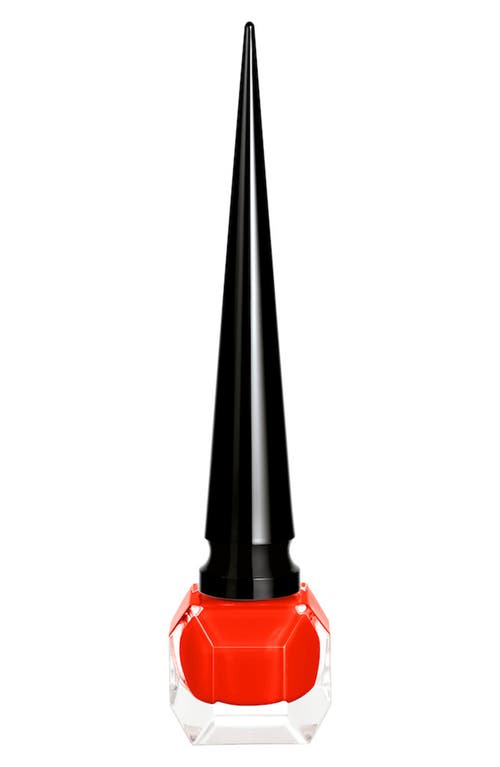 Christian Louboutin Lalaque Le Vernis Brillant in Oranja Coccinella 506 
