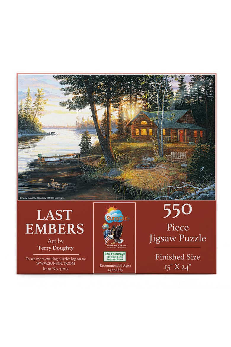 Last Embers 550 piece Jigsaw Puzzle for Adults, Alternate, color, Multicolor