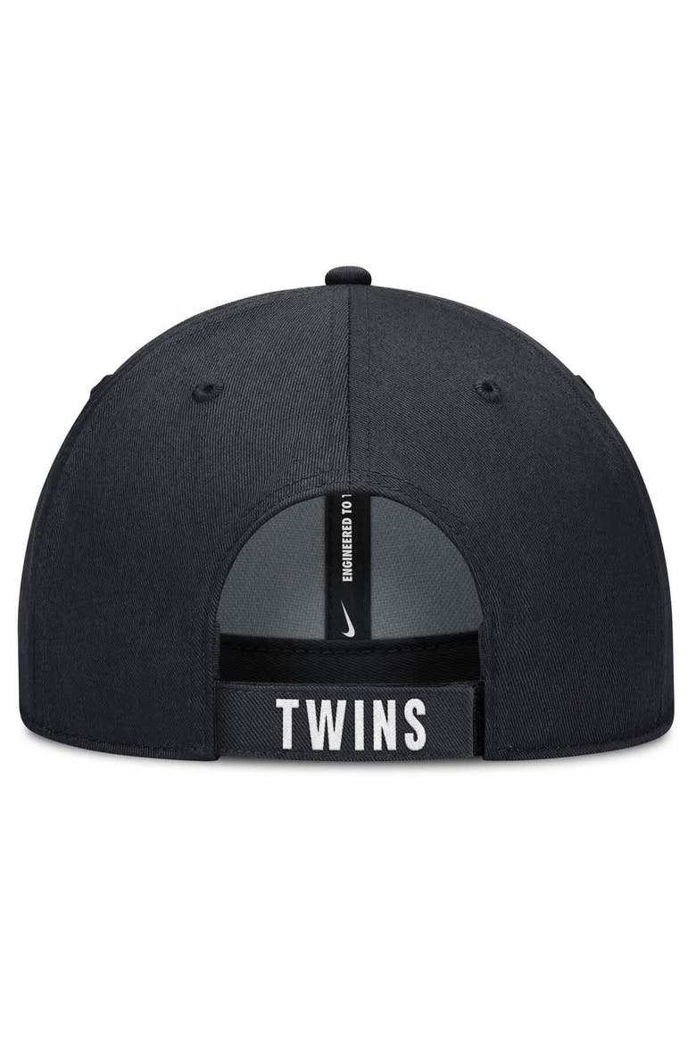 Men's Nike White/Navy Minnesota Twins Club Performance Adjustable Hat, Alternate, color, White