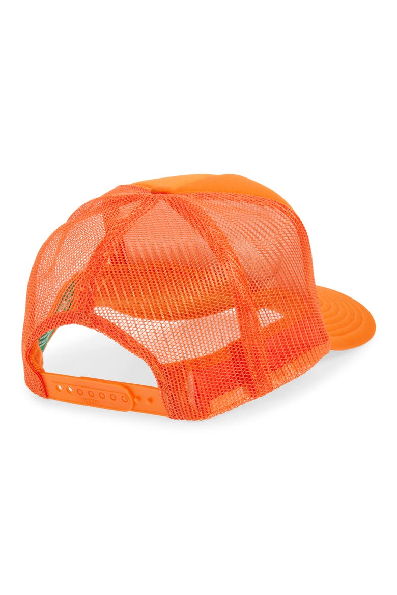 Sunshine & Sunsets Trucker Hat, Alternate, color, ORANGE