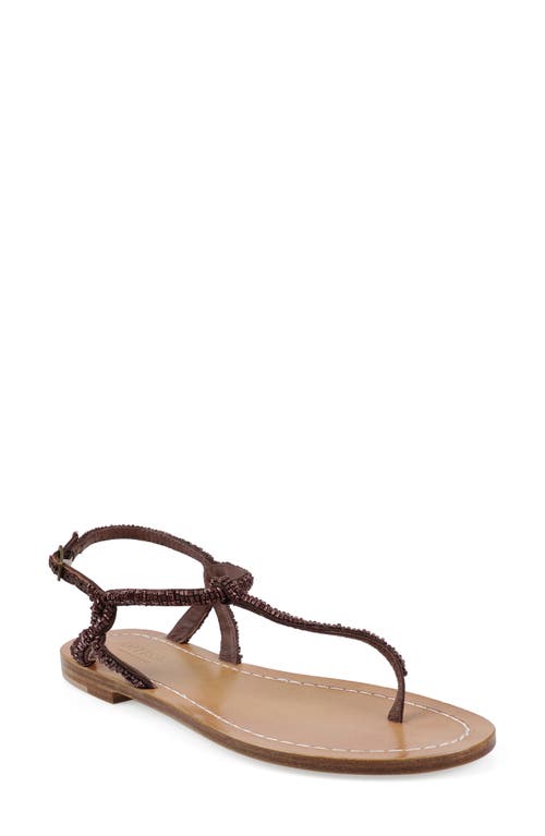 Zigi Artisan Rorie Ankle Strap Sandal In Brown