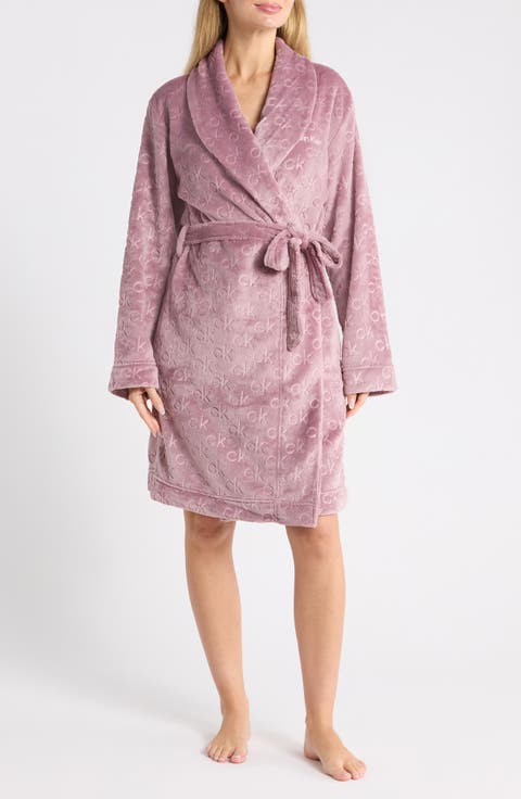 Debossed Fluffy Robe