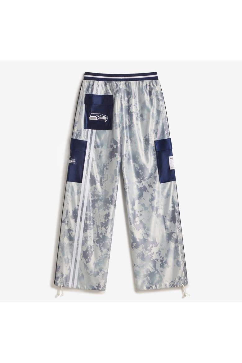 Women's  Gray Seattle Seahawks Camo Track Pants, Alternate, color, Gray