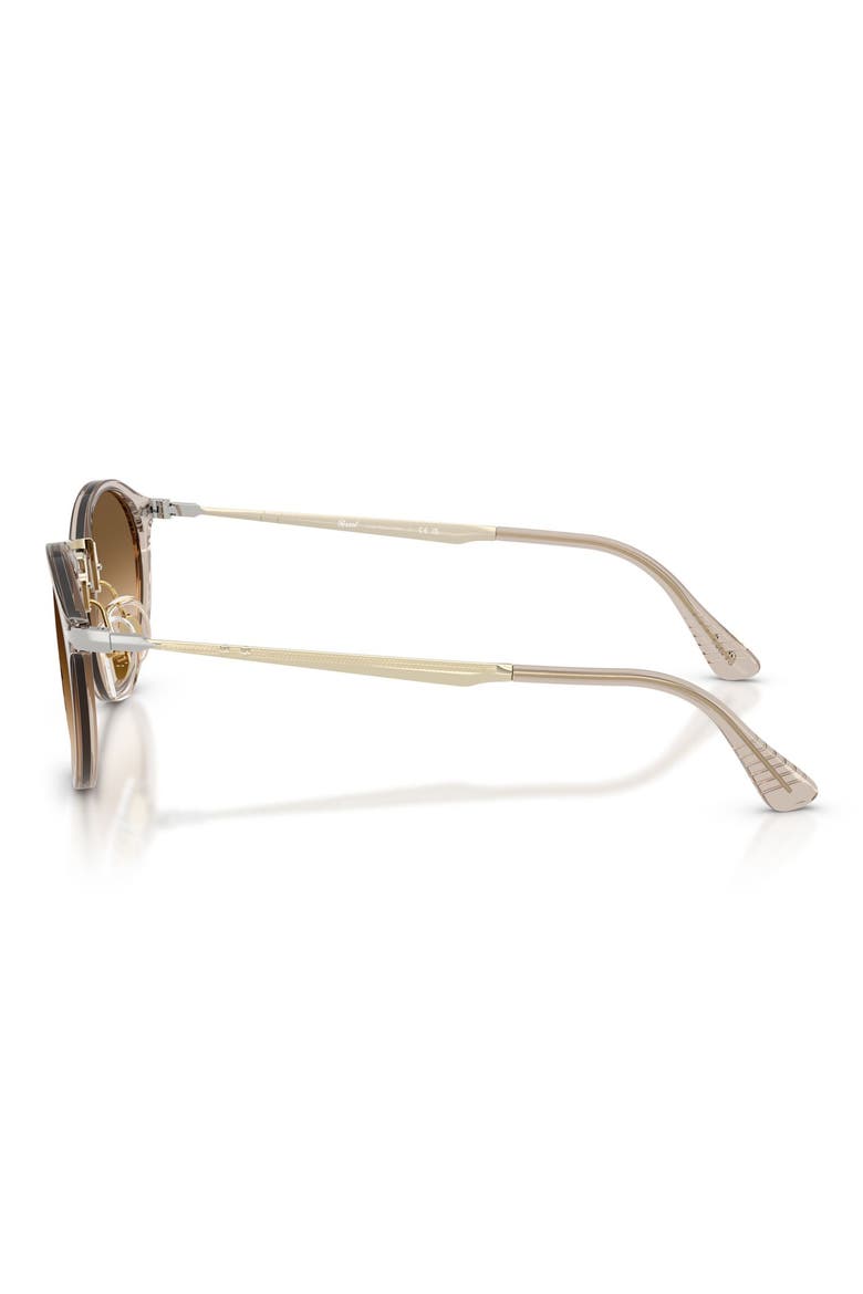 51mm Gradient Phantos Sunglasses, Alternate, color, TRANSPARENT BROWN GREY / CLEAR